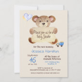 Teddybeer Knuffel Adoreerbare Baby Jongen Baby Sho Kaart (Voorkant)