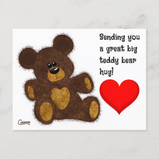 Teddybeer knuffel - Briefkaart
