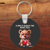 Teddybeer Knuffeligheid Sleutelhanger (Voorkant)