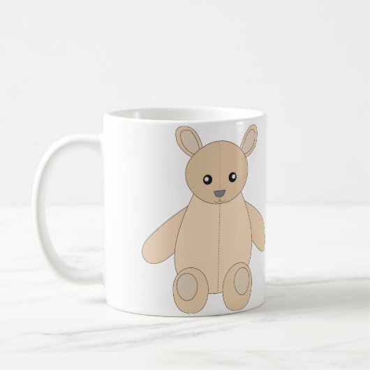Teddybeer Koffiemok (Links)