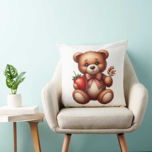 Teddybeer Kussen (Stoel)