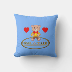Teddybeer  kussen