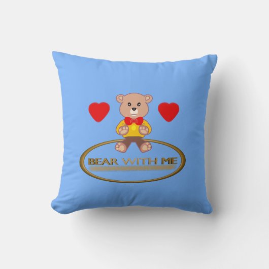 Teddybeer kussen (Voorkant)