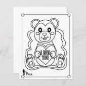 teddybeer liefde (Voorkant / Achterkant)