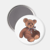 Teddybeer magneet (Voorkant / Achterkant)