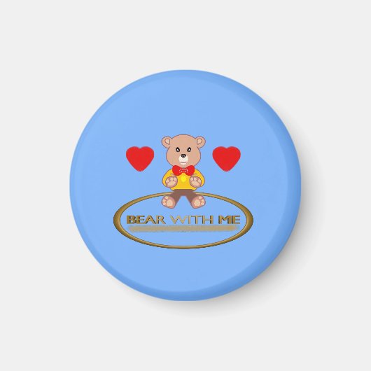 Teddybeer  magneet (Voorkant)