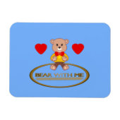 Teddybeer magneet (Horizontaal)