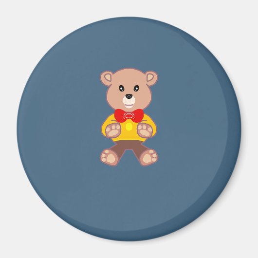 Teddybeer  magneet (Voorkant)