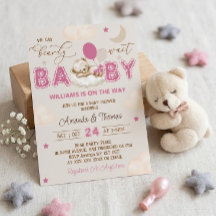Teddybeer Meisje Baby Shower