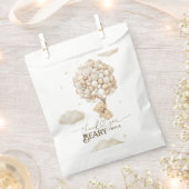 Teddybeer met ballonnen Baby shower Beary Veel Bedankzakje (Geknipt)