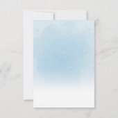 Teddybeer met blauwe ballonnen bedankkaart (Achterkant)