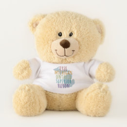 Teddybeer met Great Lakes Mitten State T-shirt