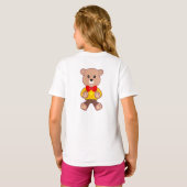 Teddybeer Met Mij T-shirt (Achterkant volledig)