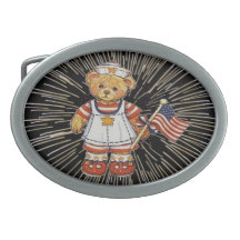  teddybeer met vuurwerkriemgesp