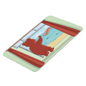 Teddybeer mist je Schattigee kunst Magneet (Linkerzijde)