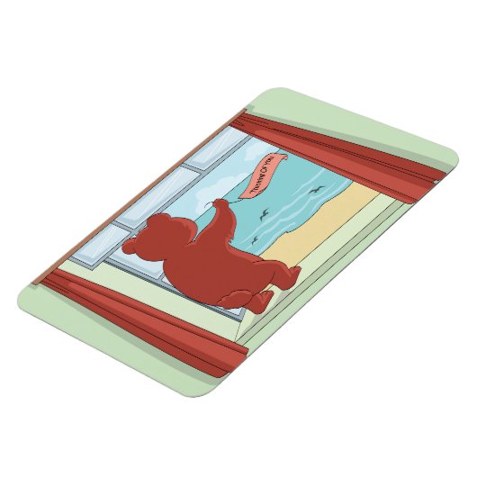 Teddybeer mist je Schattigee kunst Magneet (Linkerzijde)