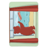 Teddybeer mist je Schattigee kunst Magneet (Verticaal)