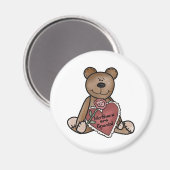 Teddybeer moeders zijn speciaal magneet (Voorkant / Achterkant)