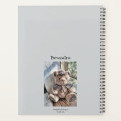  teddybeer Motivatie quote CuteJournal Planner (Achterkant)