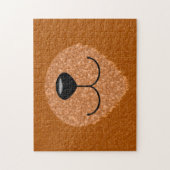Teddybeer neus en mond legpuzzel (Verticaal)