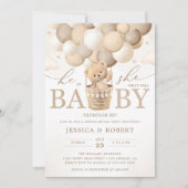 teddybeer neutraal geslacht onthullen kaart (Voorkant)