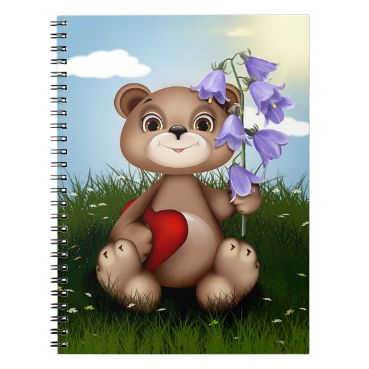 Teddybeer Notitieboek (Voorkant)