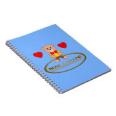 Teddybeer notitieboek (Rechterzijde)