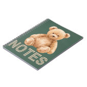 Teddybeer Notitieboek (Linkerzijde)