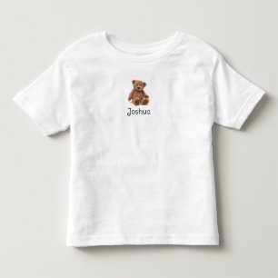 Teddybeer peuter t-shirt gepersonaliseerd