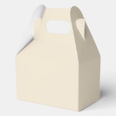 Teddybeer picknick gelukkige 1e verjaardag bedankdoosjes (Achterkant)