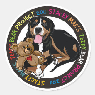 Teddybeer project sticker