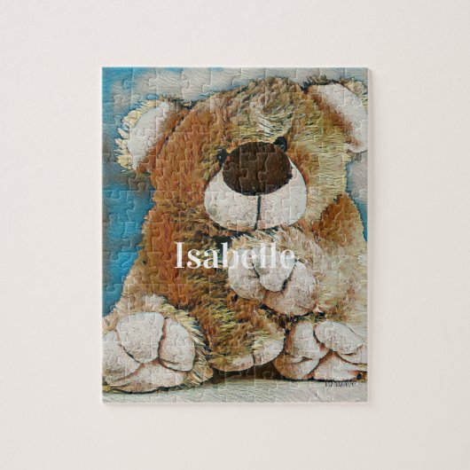Teddybeer-puzzel - HAMbWG Legpuzzel (Verticaal)