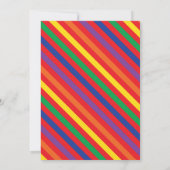 Teddybeer regenboog 1e verjaardag Schattigee uitno Kaart (Achterkant)