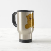 Teddybeer Reisbeker (Voorkant links)