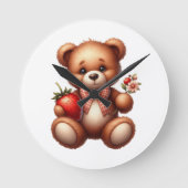 Teddybeer Ronde Klok (Voorkant)
