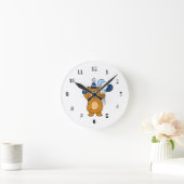 Teddybeer Ronde Klok (Huis)