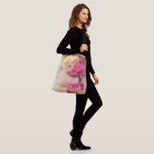Teddybeer-Roos Crossbody Tas (Op model)