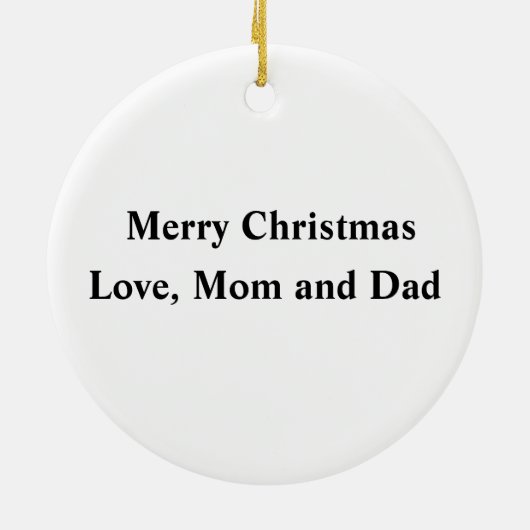  teddybeer roze 1e kerst gepersonaliseerd keramisch ornament (Achterkant)