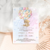 Teddybeer Roze Blauw Geslacht onthullen Kaart