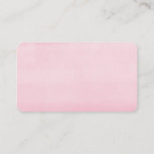 Teddybeer roze groen meisje douche luier loterij informatiekaartje (Achterkant)