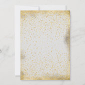  teddybeer roze meisje Baby shower Kaart (Achterkant)