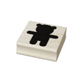 teddybeer rubberstempel (Stempel)