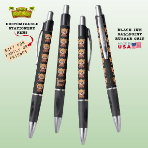 Teddybeer, Schattige Wildlife Woodland Animal Blac Pen