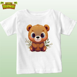 Teddybeer Schattigee grillige Baby Woodland Animal