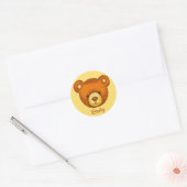 Teddybeer Stickers ~ aangepaste naam ~ personalise (Envelop)