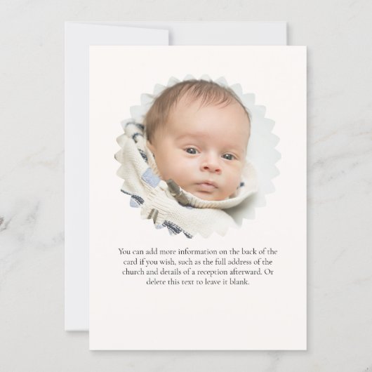 Teddybeer "Ter liefdevolle herinnering" Herdenking Kaart (Achterkant)