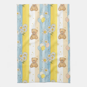 Teddybeer Tuintuinpatroon Daisy (13) Theedoek