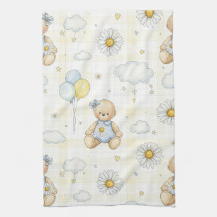 Teddybeer Tuintuinpatroon Daisy (15) Theedoek