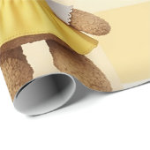 Teddybeer Tuintuinpatroon Daisy (8) Cadeaupapier (Rol Hoek)