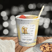 Teddybeer Twinkle Twinkle Little Star Baby shower Papieren Bekers